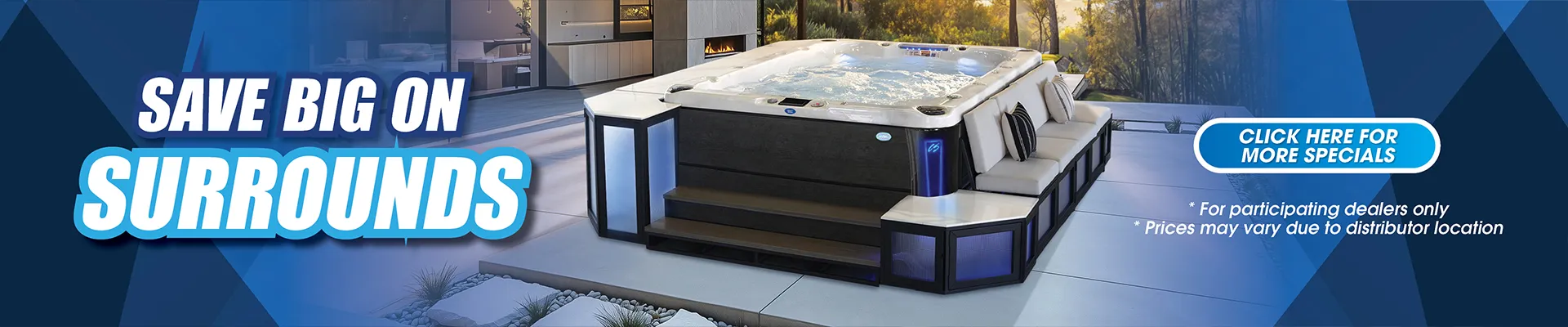 Calspas hot tub being used in a family setting - Milford