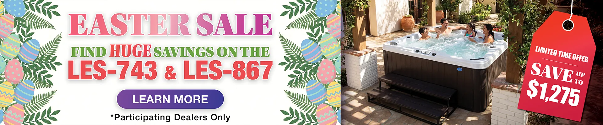 Calspas hot tub being used in a family setting - Milford