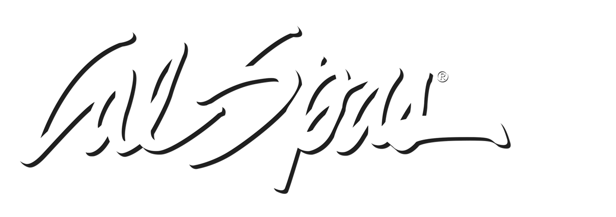 Calspas White logo hot tubs spas for sale Milford